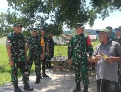Pangdam XV/Pattimura Tinjau TMMD ke-128 di Gane Timur, Pastikan Proyek Tepat Waktu dan Berkualitas