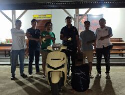Nekat Mencuri Sepeda Motor Milik Orang Tua, Seorang Pria di Pasbar Diringkus Polisi 