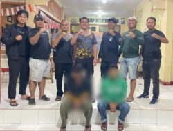 Satreskrim Polres Pasbar Ringkus 2 Pelaku Penganiayaan dan Penusukan di Rokan Hulu Riau
