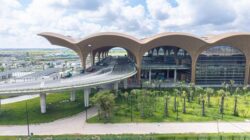 Bandara Internasional Techo di Kamboja punya arsitektur yang luar biasa.