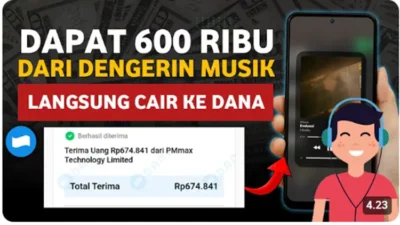 Dapatkan Uang Cuma dengan Dengerin Musik! Ini Cara Mudah Menghasilkan Cuan dari HP.
