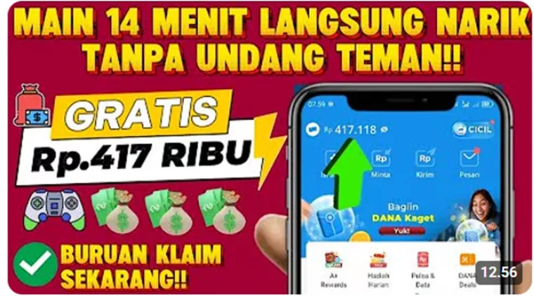 Terbukti Membayar! Game Gratis Ini Diklaim Bisa Hasilkan Saldo Dana dalam Waktu Singkat.