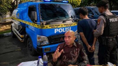 Mobil Tangki Bermuatan Biosolar Diamankan di Kuranji