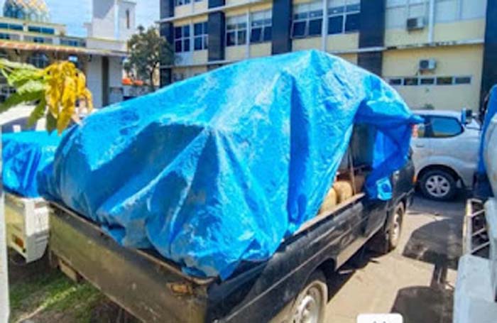 Barang Bukti diamankan.