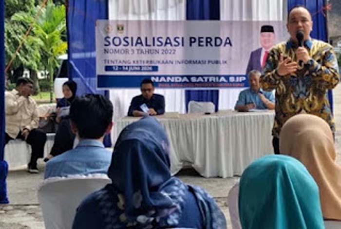 Wakil Ketua DPRD Sumbar, Nanda Satria.