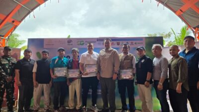 Pegadaian area Samarinda ikuti program 2.000 Pohon untuk Kalimantan Timur.