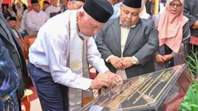 Gubernur Mahyeldi Resmikan Rumah Tahfiz Baitul Huffazh di Tanah Datar.