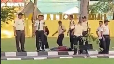 Dua mahasiswa UNP tertembak di depan gedung rektorat.