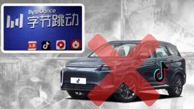 Mobil "Tiktok" yang dirumorkan.