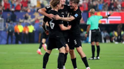 Dua gol Erling Haaland membawa Norwegia menang 3-2 atas Senegal.
