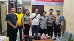 Satreskrim Polres Ogan Komering Ulu (OKU) menangkap pelaku.