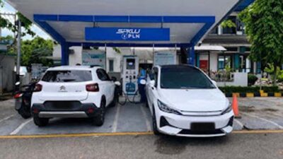 Penggunaan SPKLU PLN di Sumbar Meningkat Signifikan.