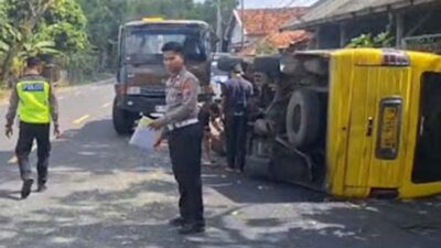 Kecelakaan Maut di Bangkalan Libatkan Tiga Kendaraan, Truk Hantam Motor dan MPU