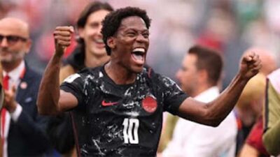 Gol Dramatis Eustaquio Antar Kanada Singkirkan Afrika Selatan.