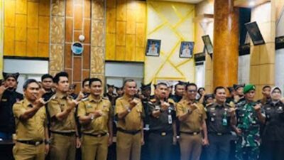 Libatkan Kejari, Pemko Padang Perkuat Pemahaman Hukum Dubalang Kota.