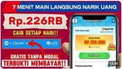Terbukti Membayar! Ini 2 Game Penghasil Uang Tanpa Modal yang Cair ke DANA Rp225 Ribu dalam Sehari!