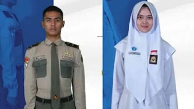 Ahmad Alfatih siswa asal SMAN Agam Cendekia, dan Ulya Kirena Halim siswi SMAN 2 Kota Padang Panjang.