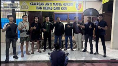 Polisi Amankan Pedagang di Tanah Datar.