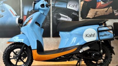 Yamaha Indonesia resmi meluncurkan karya modifikasi spesial Grand Filano Hybrid yang berkolaborasi dengan Kahf.