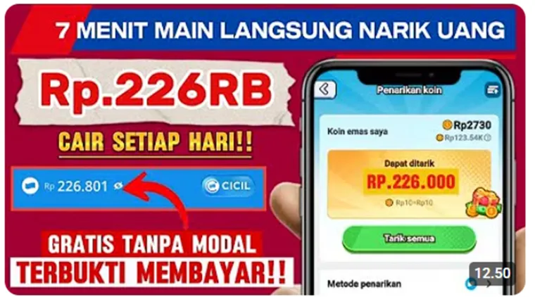Terbukti Membayar! Ini 2 Game Penghasil Uang Tanpa Modal yang Cair ke DANA Rp225 Ribu dalam Sehari!