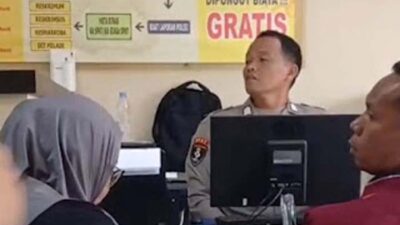 Belasan mantan santriwati mendatangi Polda Kaltim untuk melaporkan.