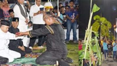 Manabang Batang Pisang, Prosesi Kedua Menuju Puncak Hoyak Tabuik.