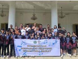 Sumatera Barat Kirim Kontingen Terbaik ke Pesparawi Nasional XIV, Berangkat 17 Juni 2026