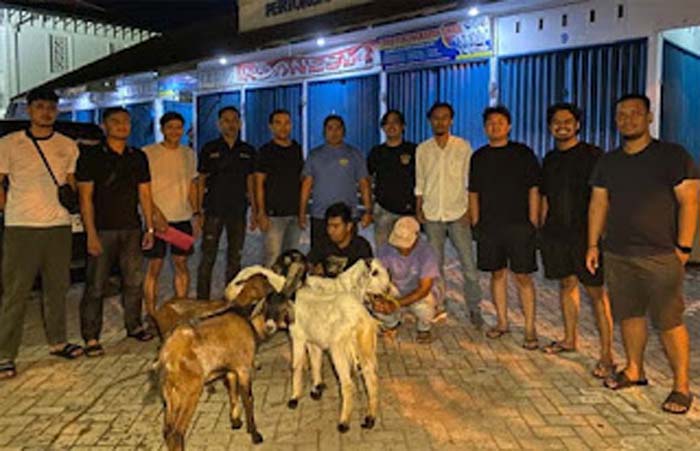 Tim Klewang Polresta Padang Gagalkan Penjualan Kambing Curian.