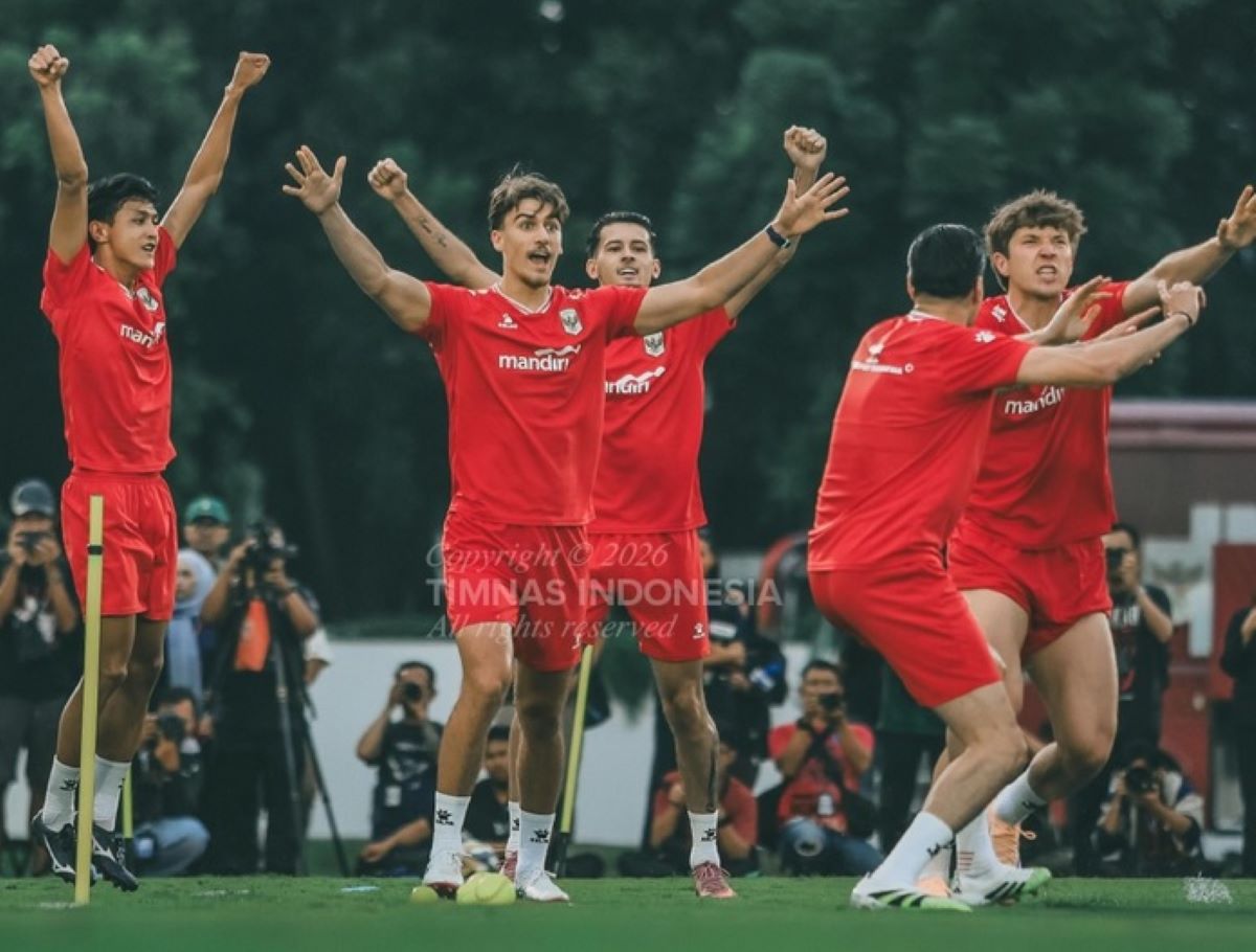 Timnas Indonesia siap lawan Oman di FIFA Matchday Juni 2026.