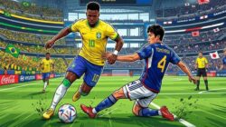 Brasil vs Jepang
