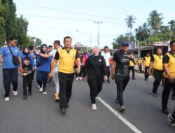 Semarak Hari Bhayangkara Ke-80 Tahun 2026, Polres Pasbar Gelar Jalan Santai dan Olahraga Bersama