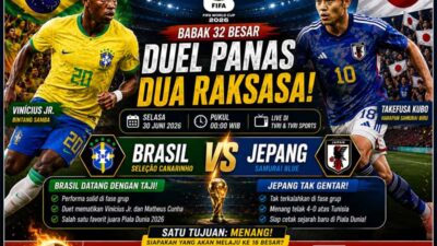Jepang vs Brasil