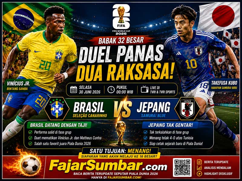 Jepang vs Brasil