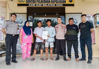 Polsek Pasaman Amankan Dua Terduga Pelaku Pungli.