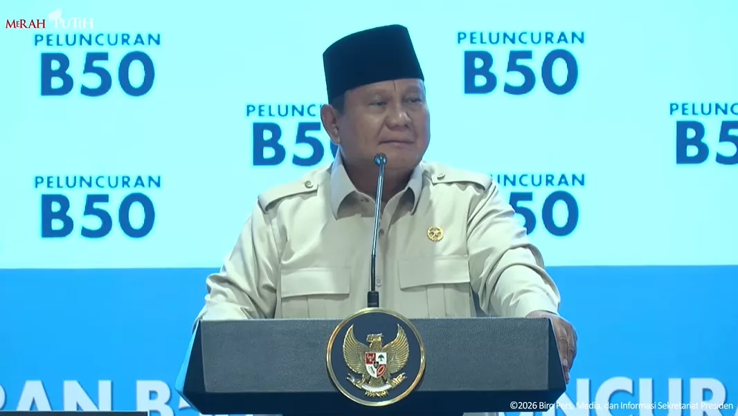 Prabowo Sentil Orang yang Tolak B50, Sebut Ambil Komisi Impor BBM.
