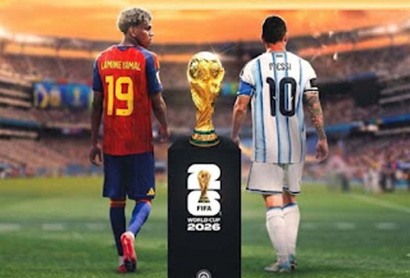 Lamine Yamal akan bentrok Lionel Messi saat Spanyol vs Argentina pada final Piala Dunia 2026