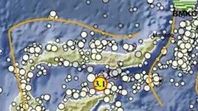 Gempa Magnitudo 3,1 Terjadi di Gorontalo
