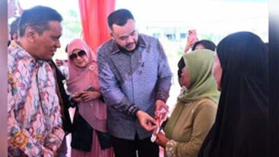 Walikota Fadly Amran meresmikan Hunsela