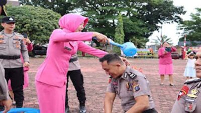 Korps Raport di Polres Nias, Kenaikan Pangkat Jadi Apresiasi atas Dedikasi Personel