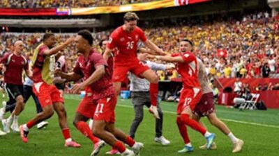 Swiss memastikan tiket terakhir ke perempat final.