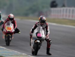 Start Posisi 13, Veda Ega Sukses Akhiri Moto3 Jerman di Peringkat Kedelapan