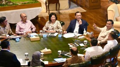 Prabowo Terima Jajaran DEN, Fokus Bahas Penguatan Ekonomi dan Transformasi Digital Pemerintahan