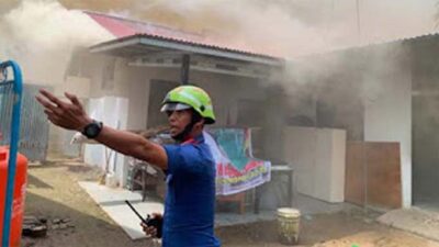 Kebakaran di Rimbo Kaluang.