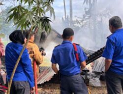 Empat Unit Damkar Padamkan Kebakaran Rumah di Gawan Solok, Tak Ada Korban Jiwa