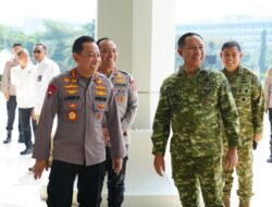 Kapolri Kunjungi Mabes TNI, TNI-Polri Perkokoh Kolaborasi Menuju Indonesia Emas 2045