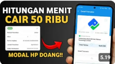 Peluang Penghasilan Online Lewat Ponsel, Begini Mekanisme dan Cara Penarikannya.