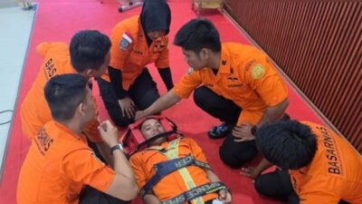 Personil SAR Padang mengikuti Latihan Pencarian dan Pertolongan
