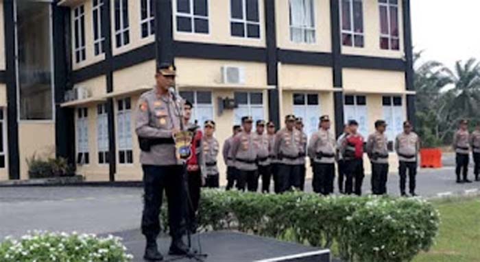 Kapolres Dharmasraya Sosialisasikan Tekankan Profesionalisme dan Pelayanan Humanis.