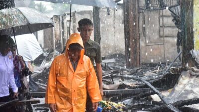 Kebakaran di Padang Pariaman yang menyebabkan 2 orang meninggal.