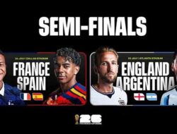 Big Match, Inggris vs Argentina, Spanyol vs Perancis Berebut Final PIala Dunia